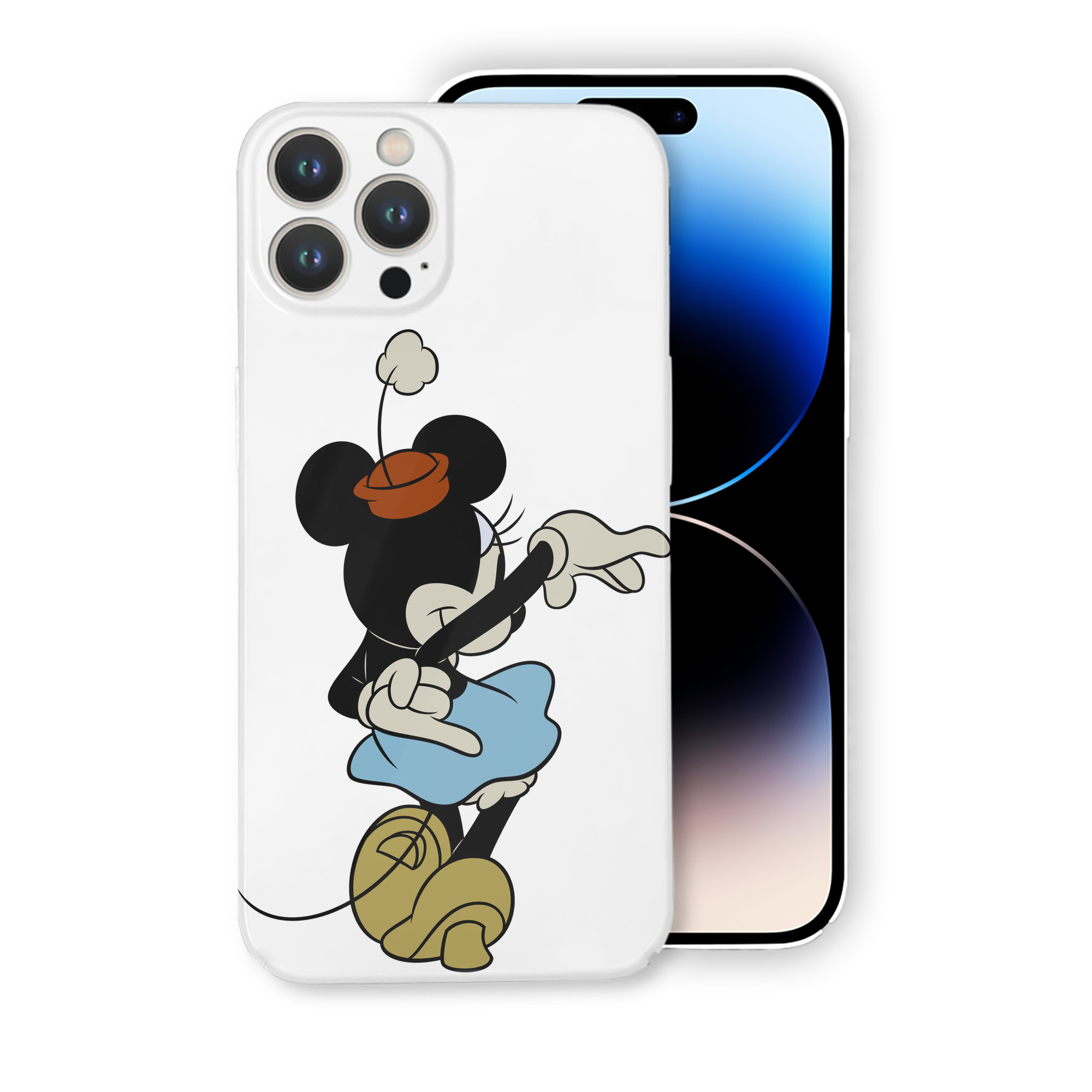 （画像用） ミッキーマウス Mickey Mouse 【iPhone 14シリーズ対応】ハードケース